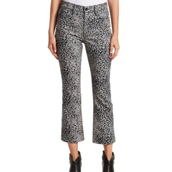 NWT Rag & Bone Hana Cheetah Print Crop Jean Size: 24 - Picture 4 of 15